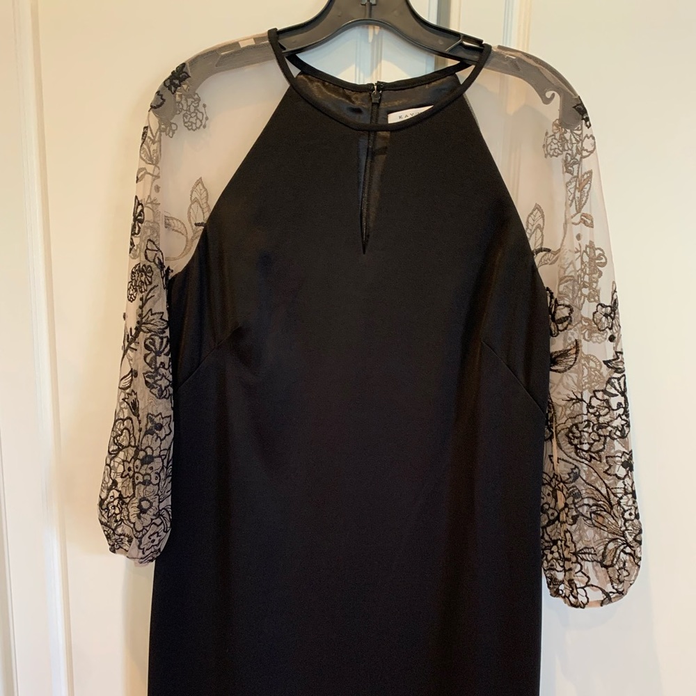 Kay Unger NWT Beautiful Black Dress